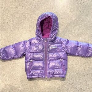 Patagonia Kids Purple Puffer Jacket